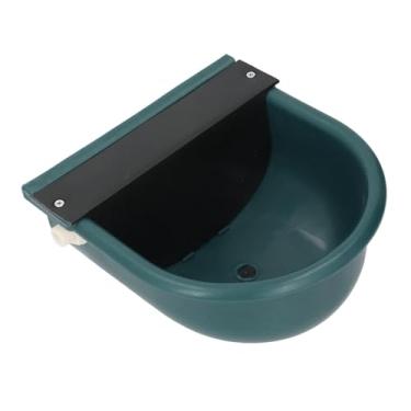 Imagem de LiebeWH Tigela de água Automática, Material ABS Calha de água de Gado de Grande Capacidade Com Orifício de Drenagem para Cavalos de Ovelhas de Gado, Ideal para Uso Em Fazendas e Quintais (Verde