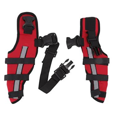 Imagem de SPYMINNPOO Joelheira para Cães, Suporte de Neoprene para Lágrimas de ACL, Tiras Reflexivas para Segurança Noturna, Estabilidade Articular para Animais de Estimação Feridos (XS)