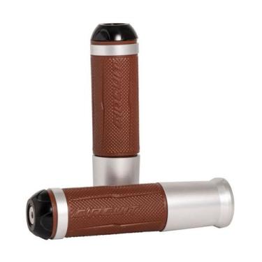 Imagem de Manopla Circuit Silverstone Alumínio, Marrom, Aluminio