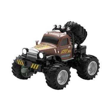 Imagem de Mini Carro RC Infantil 1:64 2.4G Controle Remoto Off-Road Caminhão De 