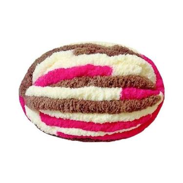 Imagem de Fio De Lã Grosso 250g Para Tricô Manual, Manta Grande De Chenille, Alm