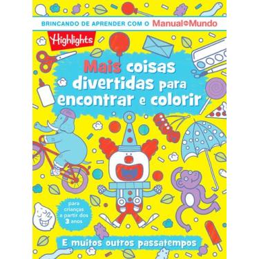 Imagem de Livro - Mais coisas divertidas para encontrar e colorir - Livro 2