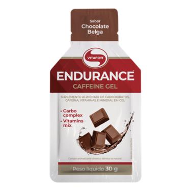 Imagem de Kit 3X: Endurance Caffeine Gel Chocolate Belga Vitafor 30g