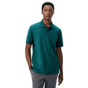 Imagem de Camiseta Hering Polo Básica Masculina Em Algodão Pima-Masculino