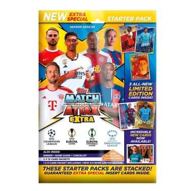 Imagem de Topps Cards UEFA UCL 2024 Match Attax Extra Starter Pack-Unissex
