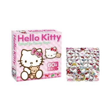 Imagem de Adesivos Sanrio Hello Kitty Kuromi Cinnamoroll Para Meninas, 60 Peças 