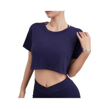 Imagem de Camiseta Feminina Preta Solta Com Design De Transferência Térmica, Man