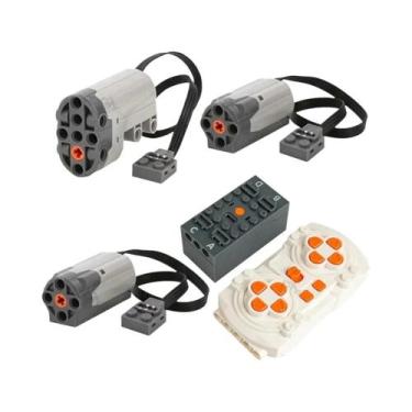 Imagem de Kit De Blocos De Construção Programáveis De 8 Velocidades Com Motor Se