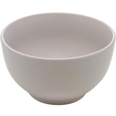 Imagem de Kit 25 Cumbucas de Cerâmica Bege Cronus Lyor 680ml Restaurantes Servir