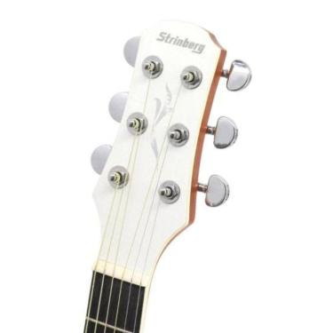 Imagem de Violão Strinberg Cd40 Aço Eletroacústico White Sparkle [f002]