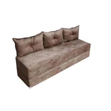 Imagem de Sofá Cama Multiuso Caramelo - MULTI MÓVEIS