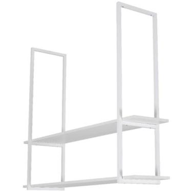 Imagem de Prateleira Industrial Dupla De Teto Para Cozinha 60cm BB SF - ShopFort