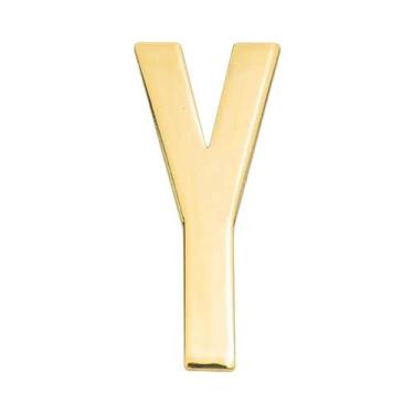 Imagem de Adesivos De Números De Casa Em Metal Autoadesivos 7x3cm Letras Do Alfa