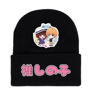 Imagem de Chapéu de malha Oshis No Ko Anime Winter Beanie Chapéu para adultos - 