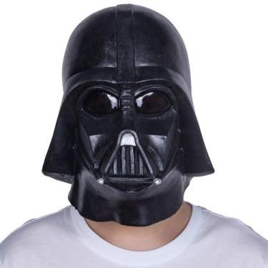 Imagem de Máscara de cosplay de Halloween Darth Vader, capacete de látex 250g - 
