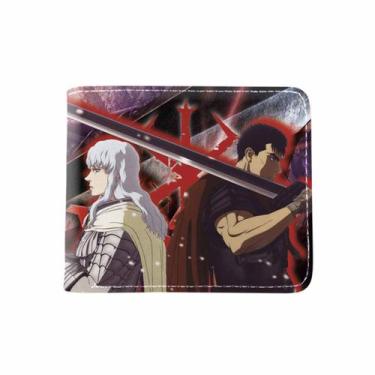 Imagem de Carteira Berserks Anime Characters Slim BiFold Multi PU - Yiweisai