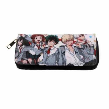 Imagem de Carteira Mys Heros Academias Anime Characters Slim BiFold Wall - Yiwei