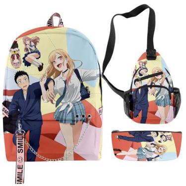 Imagem de Conjunto de mochilas My Dress Up Darlins Cartoon Kids School 3 unidade