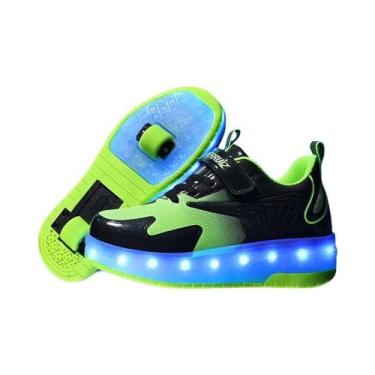 Imagem de Tênis Infantil Com Luzes LED Recarregáveis Por USB Para Meninos E Meni