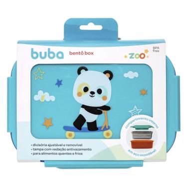Imagem de Lancheira Bentô Box com Divisórias Buba Zoo Panda