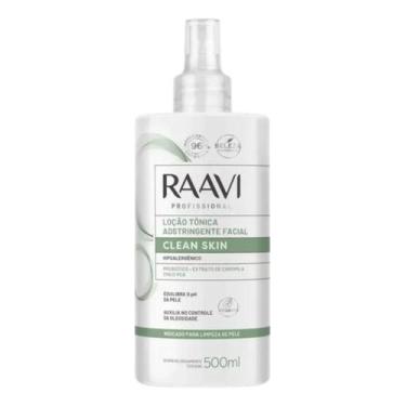 Imagem de Loção Tônica Adstringente Clean Skin 500ml Raavi