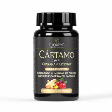 Imagem de Cártamo com Guaraná e Gengibre 60 Caps 1450mg - Bioklein-Unissex