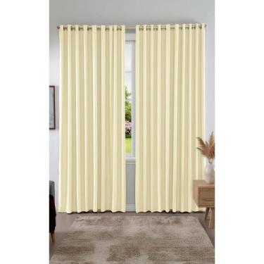 Imagem de Cortina Blackout 2m x 1.80m Palha - Escura Ambiente - Congratulations 