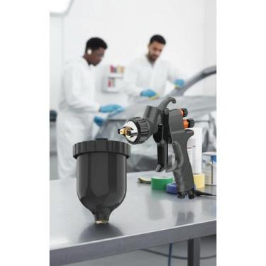 Imagem de Pistola Pintura Profissional 1.2mm Leque Amplo 600ml - Congratulations