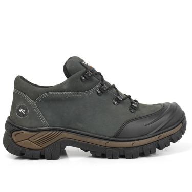 Imagem de Tênis Adventure Bota Masculino Couro Legitimo Palmilha Gel Conforto-Masculino