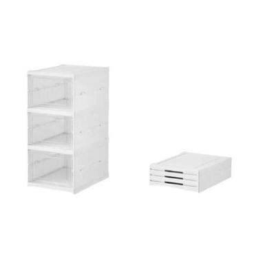 Imagem de Caixa De Armazenamento Para Sapatos De Plástico Removível E À Prova De