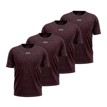 Imagem de Kit 4 Camisetas Dry Alpha Co Masculina-Masculino