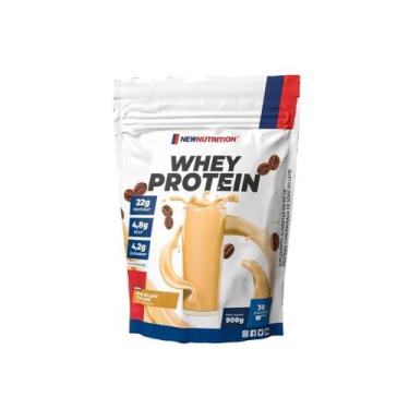 Imagem de Whey Protein - 900g Refil Doce de Leite Com Cafe - NewNutrition