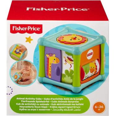 Imagem de Fisher Price Super Cubo De Didatico Animaizinhos - BFH80