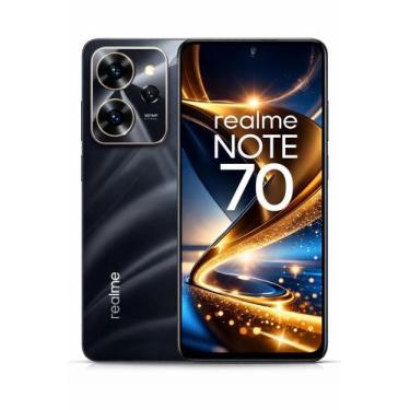 Imagem de Smartphone Celular Realme Note 70, 256GB, 8GB RAM, Android 14, Câmera 