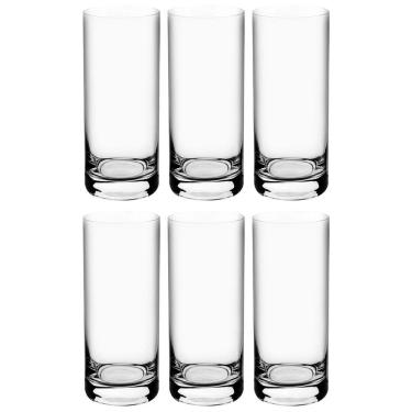 Imagem de Conjunto de Copos Alto Larus Bohemia em Cristal Ecológico 350ml - 6 Peças