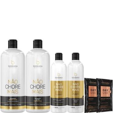 Imagem de Borabella Kit Não Chore 2x1 Litro + Não Chore 2x350ml