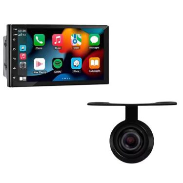 Imagem de COMP Kit Central Multimídia MP5 2Din 7 IPS CarPlay Android + Câmera de