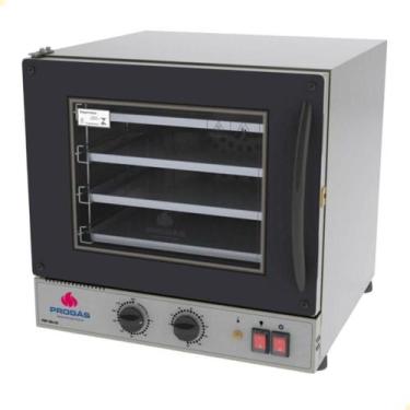 Imagem de Forno Elétrico Progás Turbo Fast Oven Preto 4 Esteiras Prp-004 G2 110V