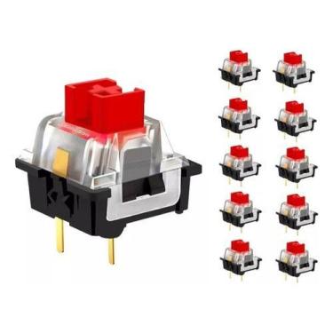 Imagem de Kit 10 Switch Redragon Outemu Para Teclado Mecânico Com Nf