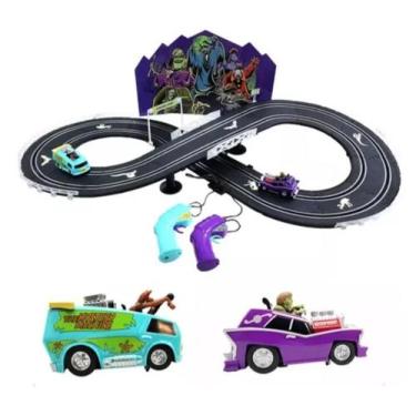 Imagem de Brinquedo Pista De Corrida Autorama Elétrica Scooby Doo - EBN Kids