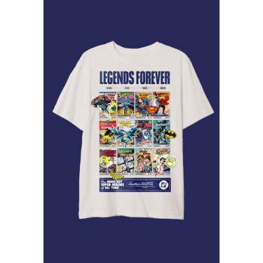 Imagem de Camiseta DC Comics Legends Forever, G2, Off white