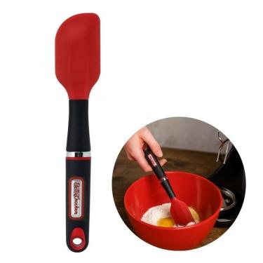 Imagem de Espátula Pão Duro Multiuso para Misturar e Alisar em Aço Inoxidável e Silicone com Cabo...