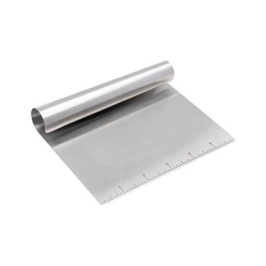 Imagem de Espátula Prática com Régua Medidora de 15CM para Preparo de Alimentos em Aço Inoxidável...