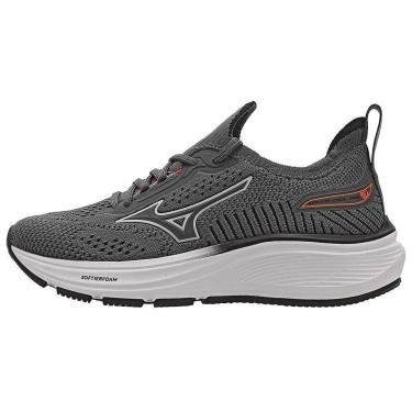 Imagem de Tênis Mizuno Cool Ride 3 Junior 29 Cinza-Masculino