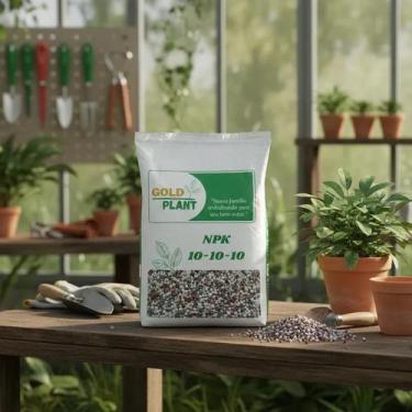 Imagem de Adubo Fertilizante granulado NPK 101010 25kg - Gold Plant