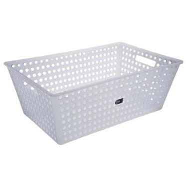 Imagem de Cesta Organizadora Coza One 37,6 Litros 59,5 x 38,8 x 22,3 cm Natural