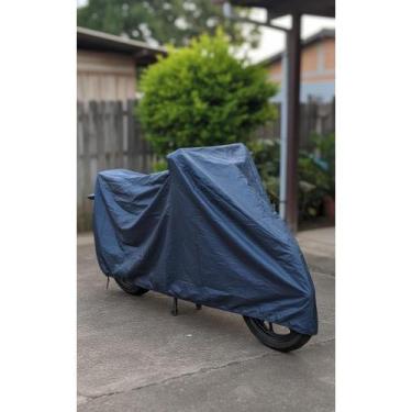 Imagem de Capa Moto Impermeável Couro Titan 125/150/160 Preto - Congratulations 