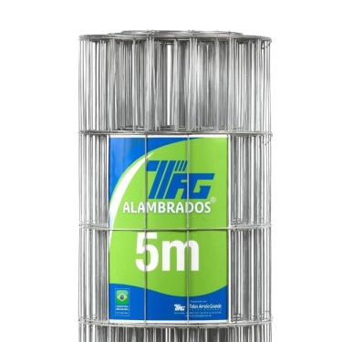Imagem de TELA SOLDADA TAG MALHA 6,5x15cm FIO 2,30mm RL 05X1,5m
