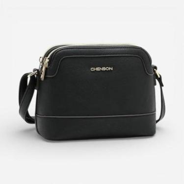Imagem de Bolsa Feminina Chenson Transversal Preta-Feminino