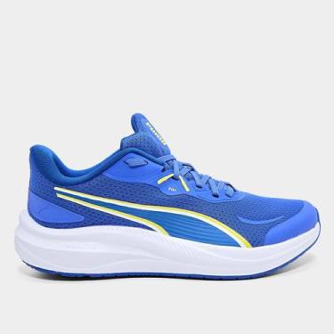 Imagem de Tênis Infantil Puma Skyrocket Lite 2, Azul, 36